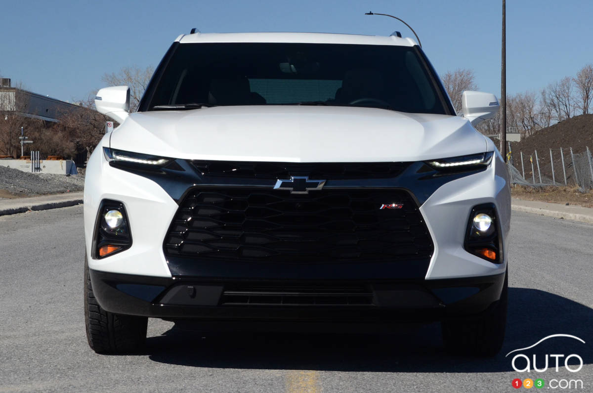Chevrolet Blazer RS 2020, avant
